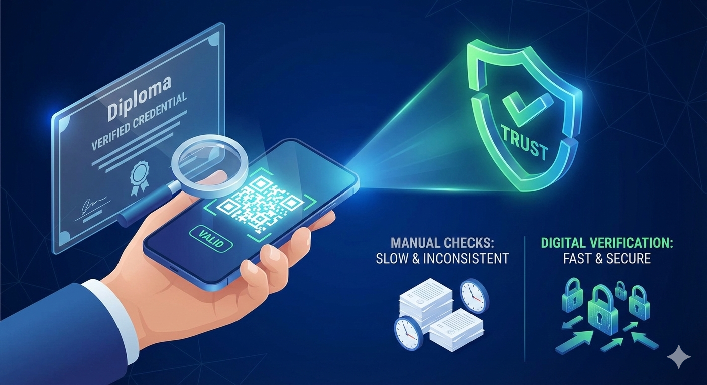 QR verification explained